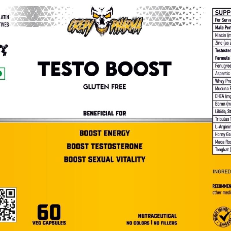 Testo Boost - 60 Tablets